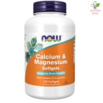 NOW Calcium, Magnesium i vitamin D 120 softgel kapsula