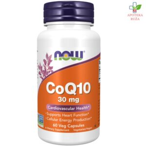 NOW Coenzim Q10 30mg 60 kapsula