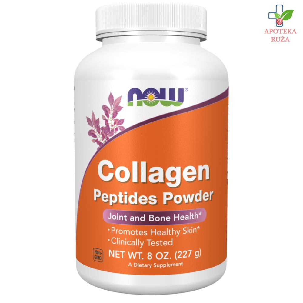 NOW Collagen Peptides prah za jače kosti i zglobove 227gr