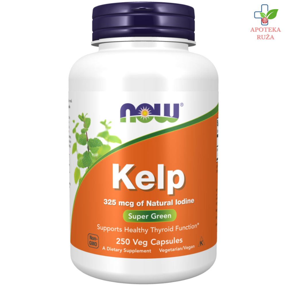 NOW Kelp za zdravu funkciju štitne žlezde 325mcg 250 tableta