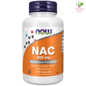 NOW NAC (N-Acetyl-Cysteine) 600mg 100 kapsula