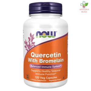 NOW Quercetin sa Bromelainom 120 kapsula