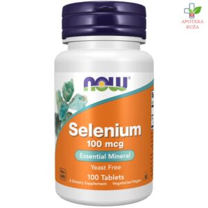 NOW Selenium 1000mcg 100 tableta