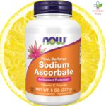 NOW Sodium Ascorbate (Vitamin C) prah 227gr