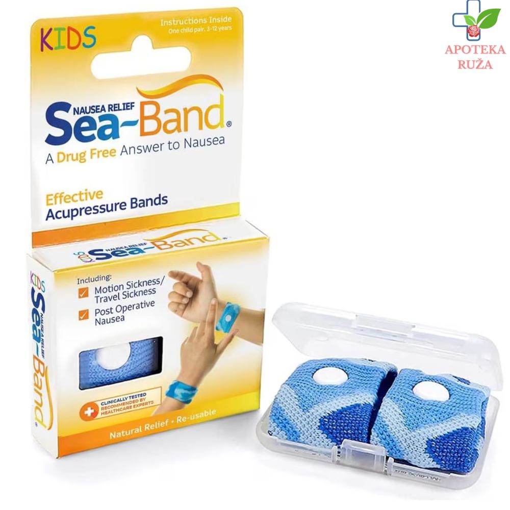 Narukvica protiv mučnine za decu Sea Band