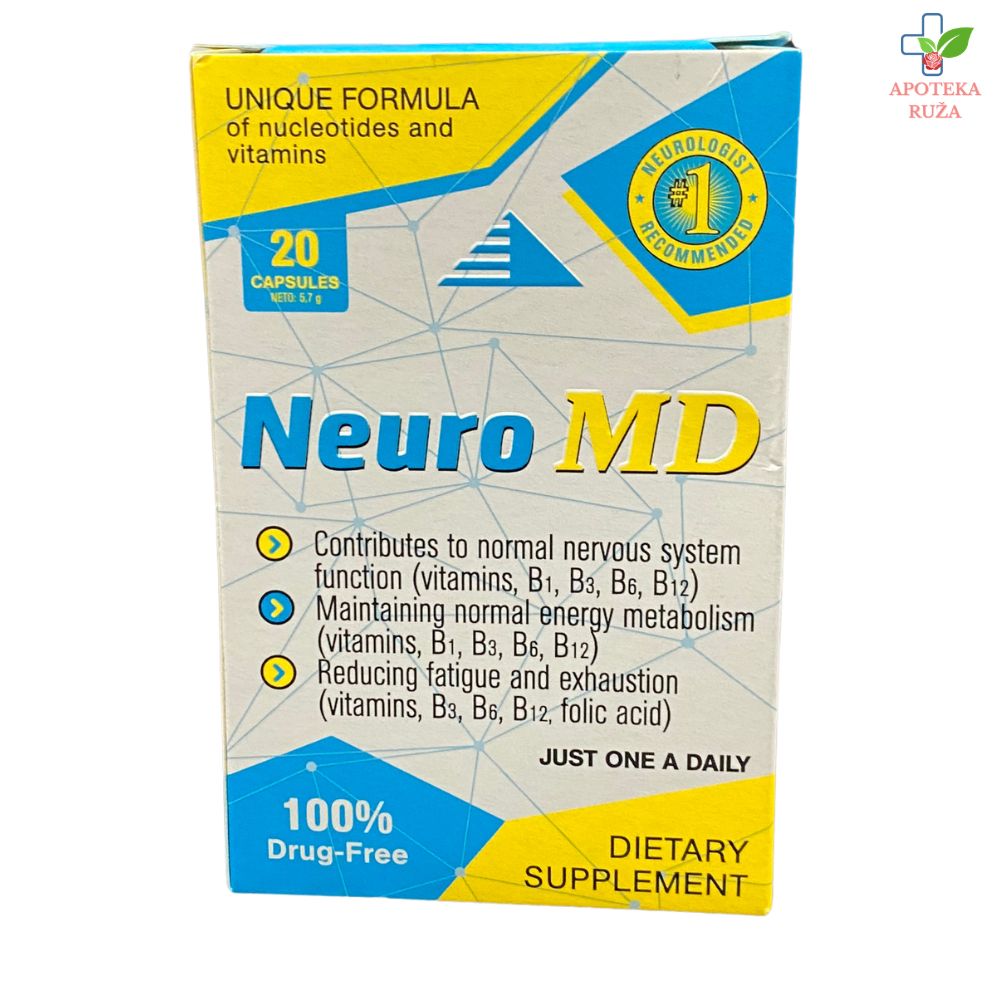 Neuro MD protiv neuropatskih bolova 20 kapsula