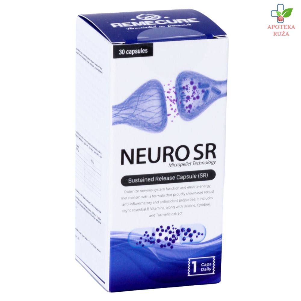 Neuro SR protiv neuropatskog bola, išijasa i ukočenosti 30 kapsula