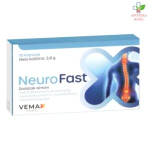Neurofast za brz oporavak nerava i protiv neuropatskog bola 10 kapsula