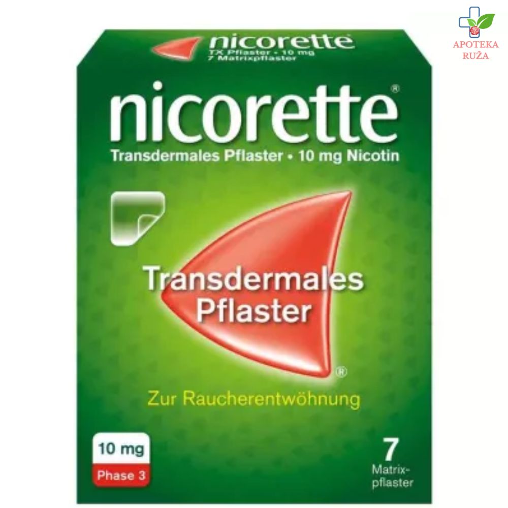 Nicorette flasteri protiv pušenja 7x10mg