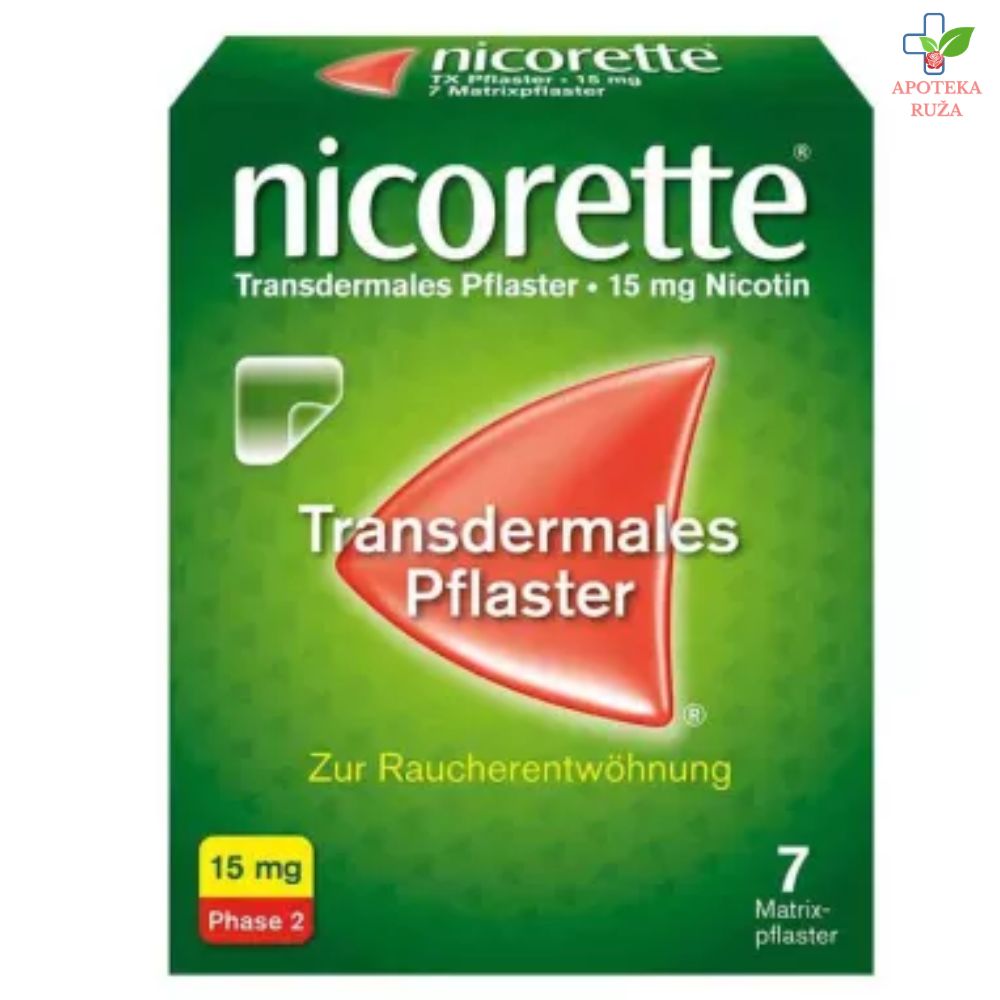 Nicorette flasteri protiv pušenja 7x15mg