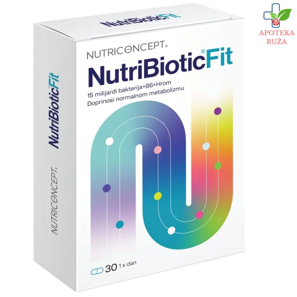 Nutribiotic Fit probiotik protiv insulinske rezistencije 30 kapsula