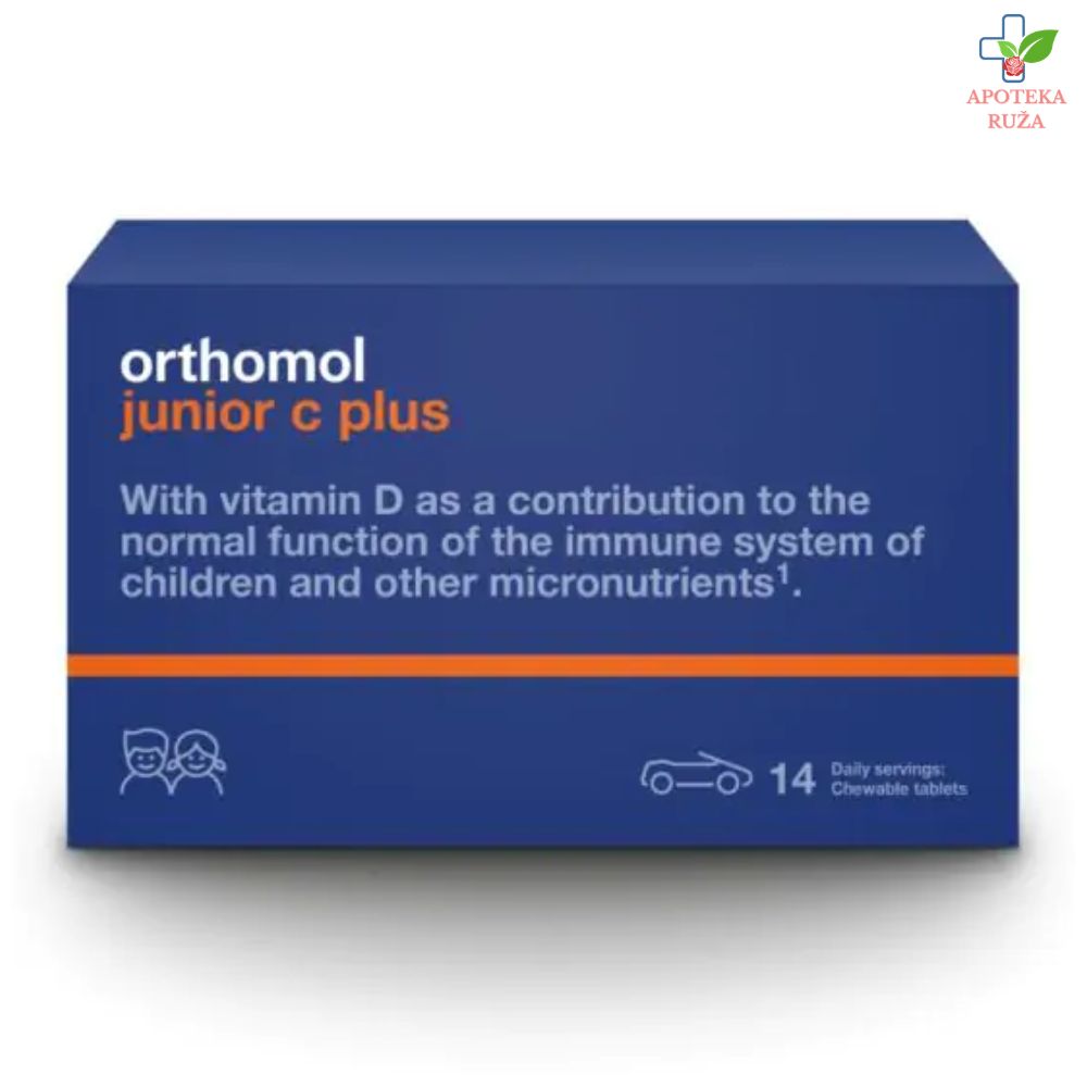 Orthomol Immun Junior C plus 14 tableta za žvakanje