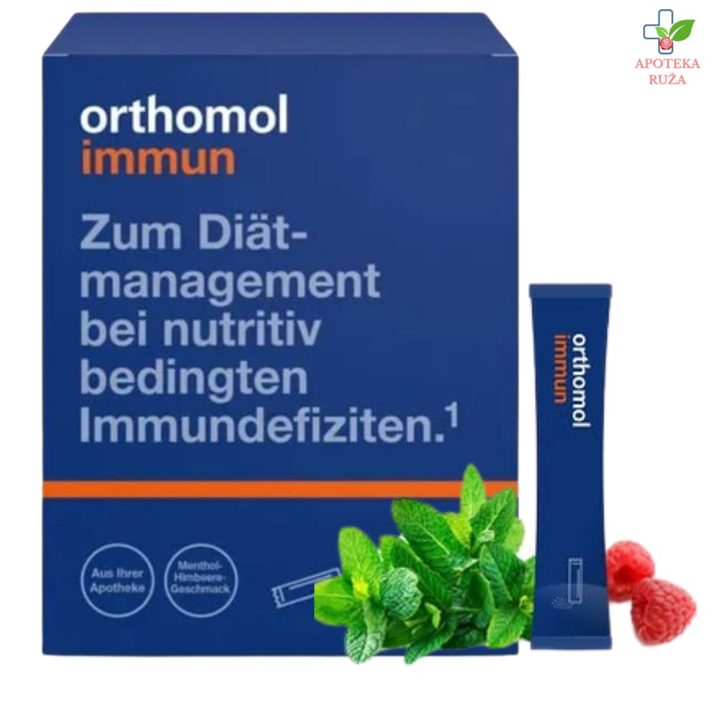 Orthomol Immun direkt 7 kesica (ukus Mentol + Malina)