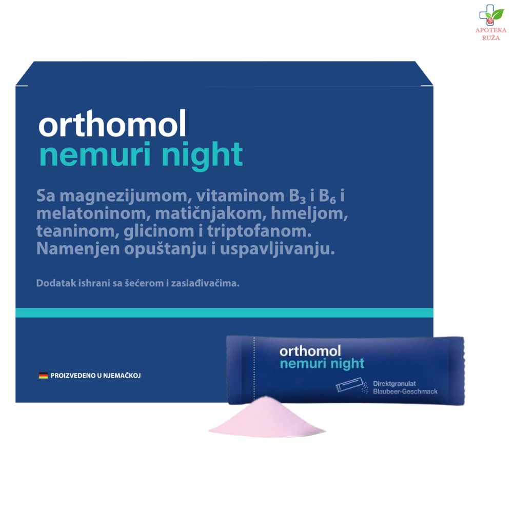 Orthomol Nemuri Night direkt 30 kesica
