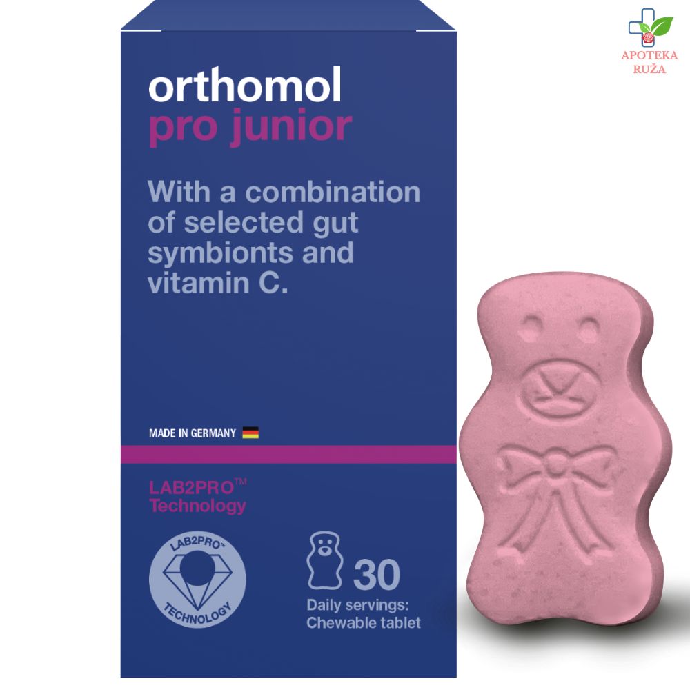 Orthomol Pro Junior (sa probiotikom) 30 tableta za žvakanje