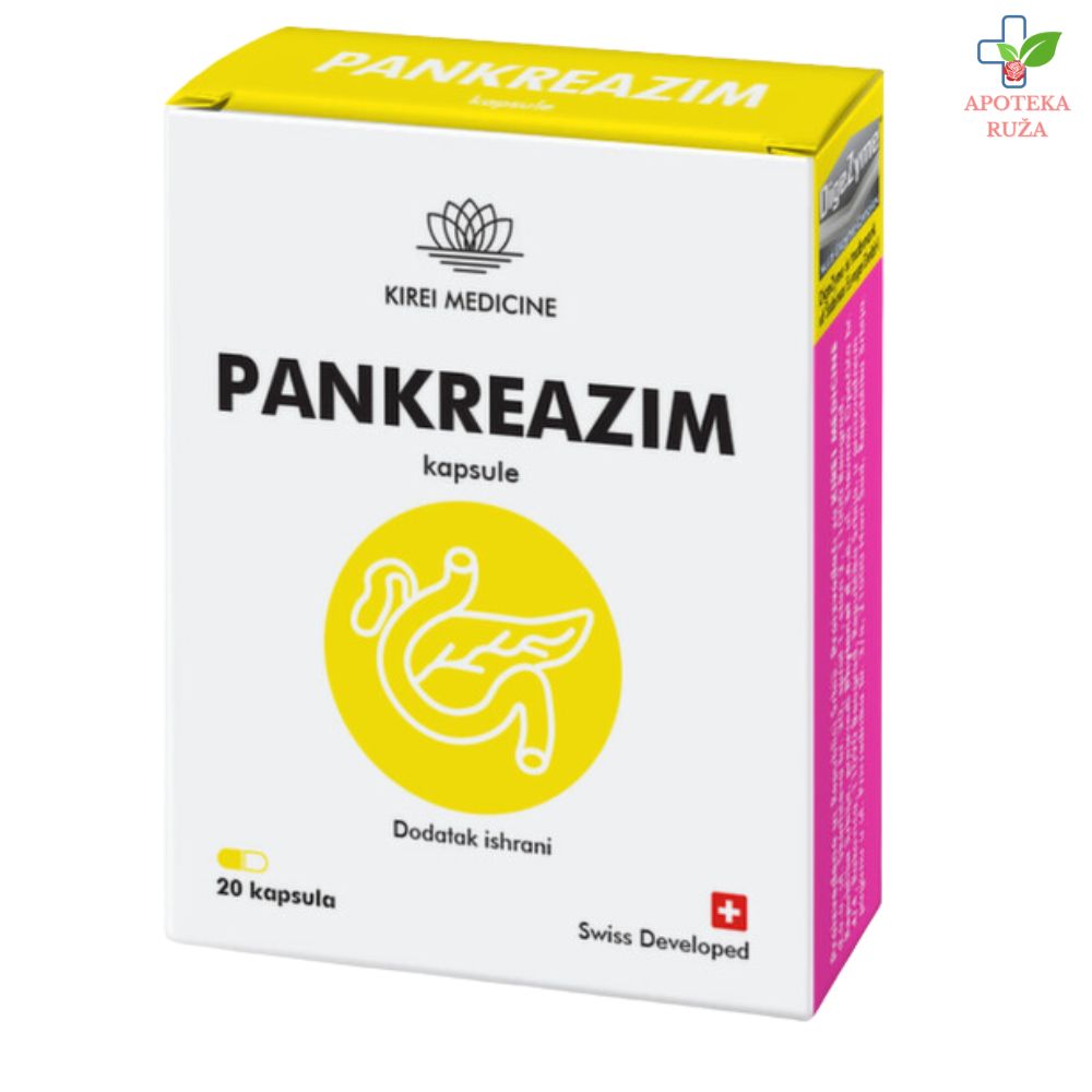 Pankreazim za bolje varenje hrane 20 kapsula