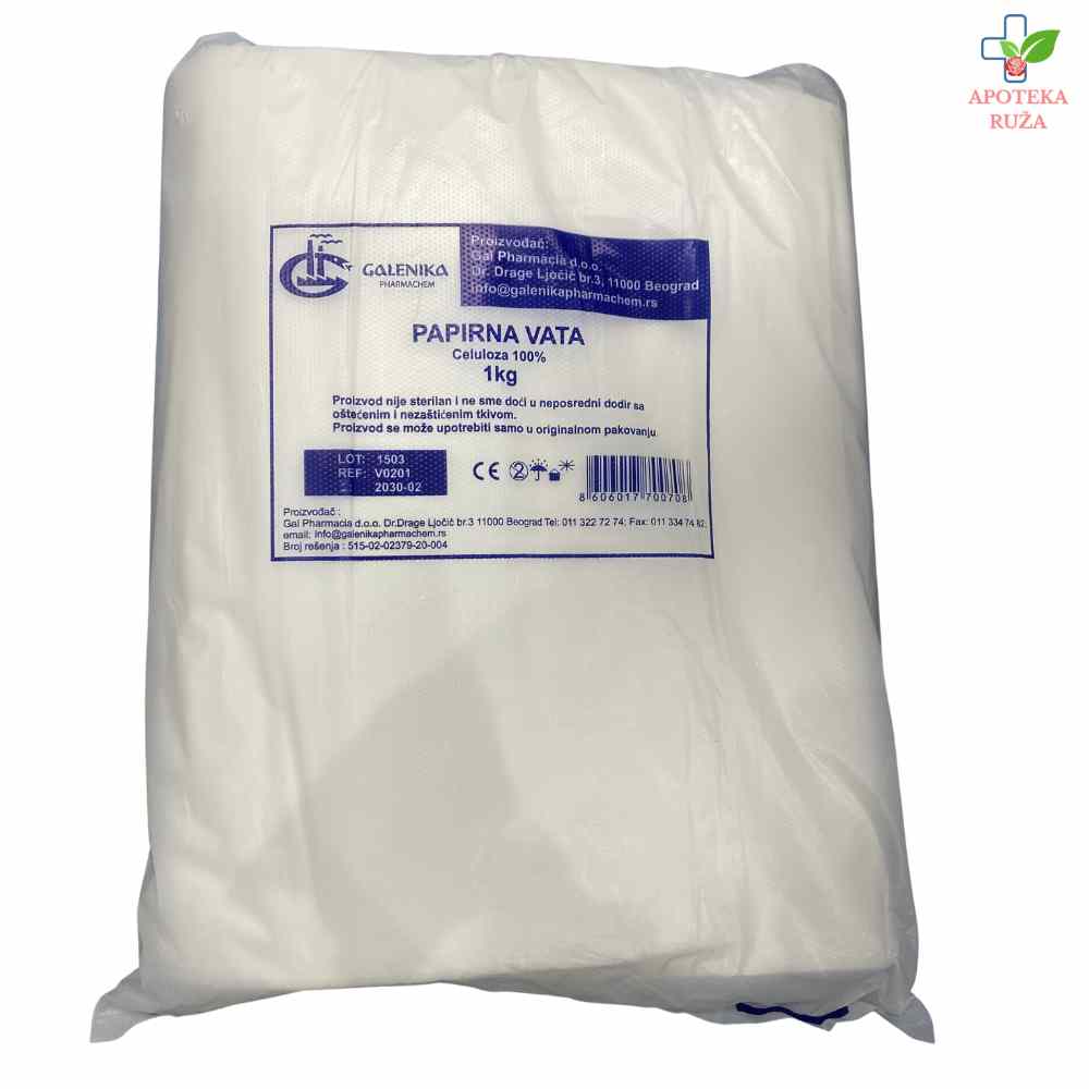 Papirna vata 1kg Galenika