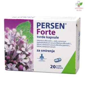 Persen Forte za umirenje i kvalitetan san 20 kapsula