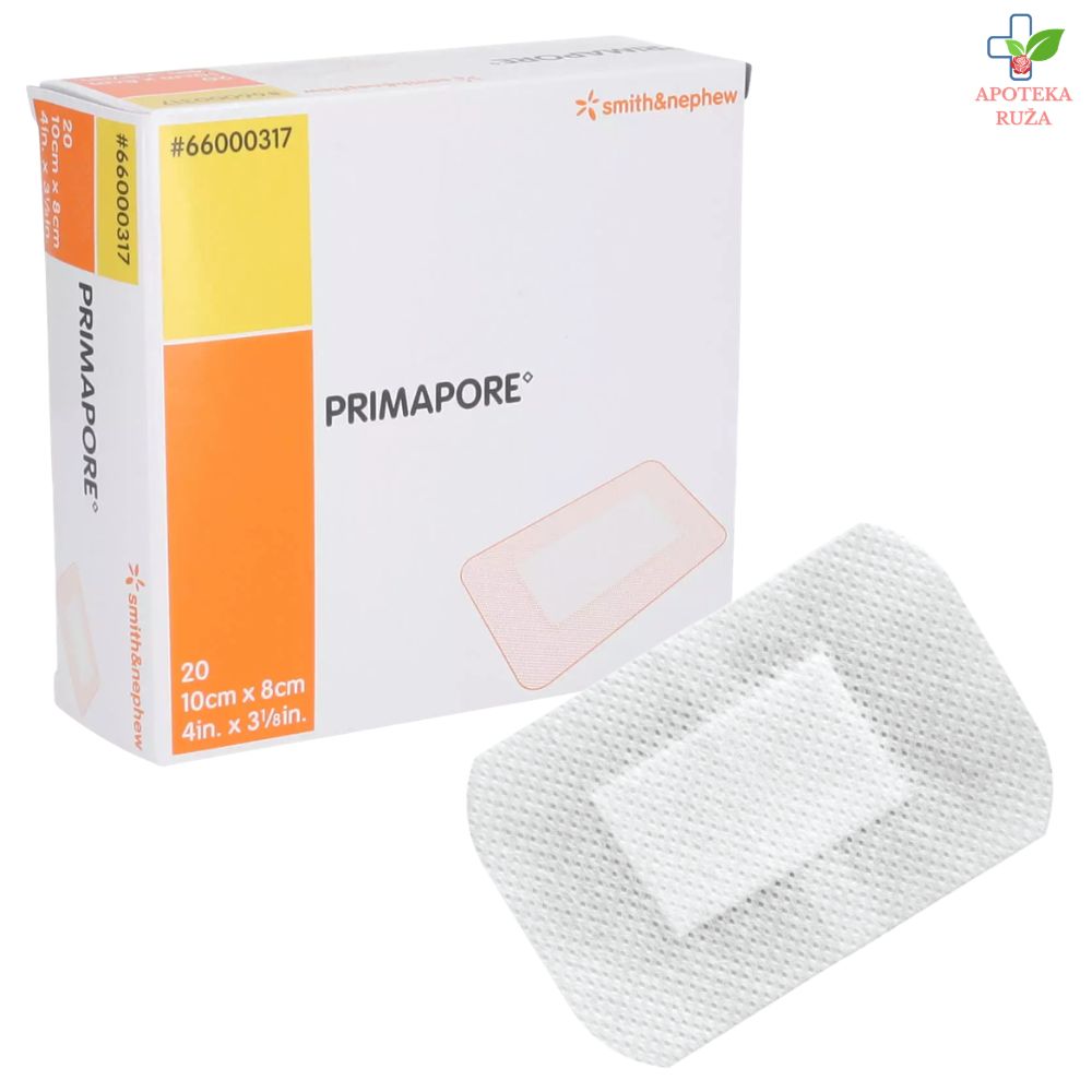 Primapore flaster za rane 10cm x 8cm 1 komad