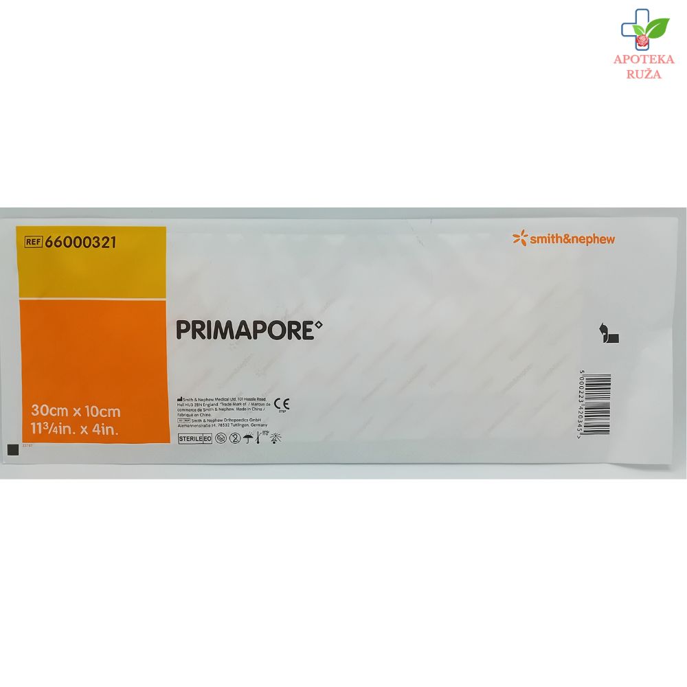 Primapore flaster za rane 30cm x 10cm 1 komad