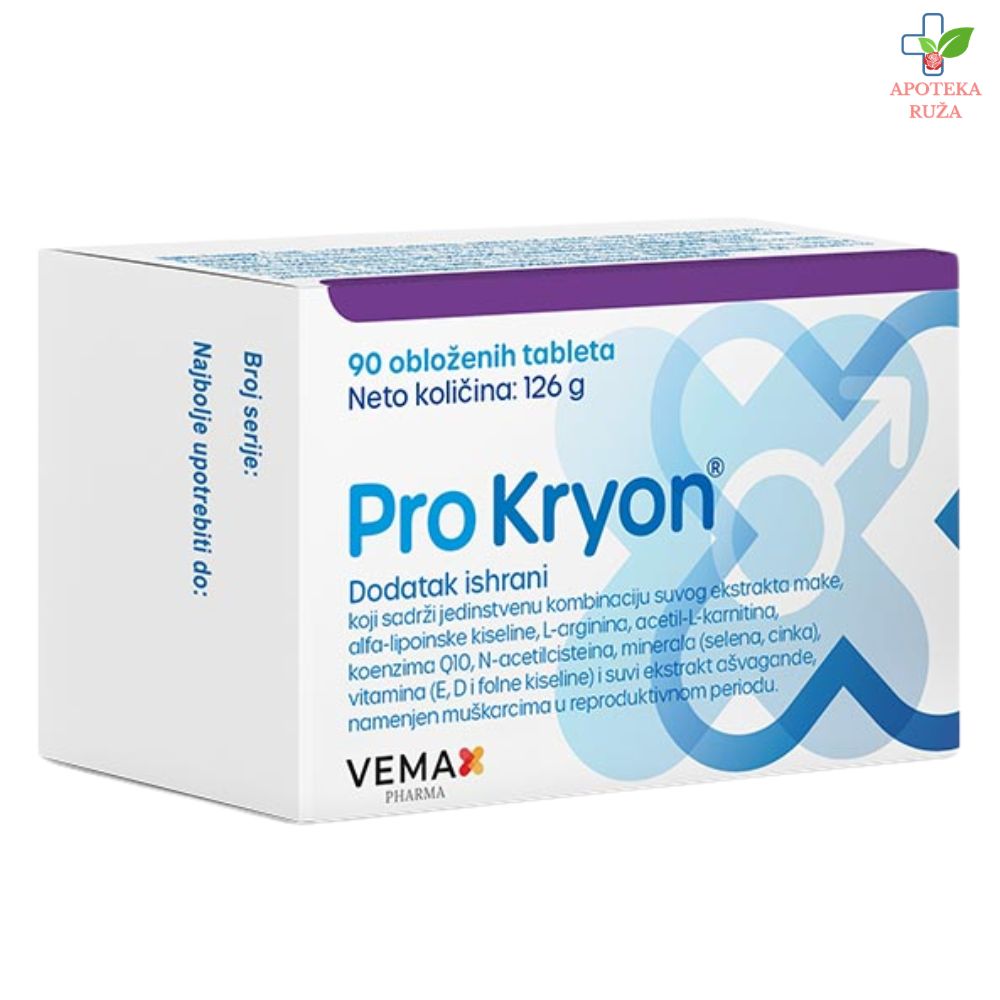 Pro Kryon za bolju mušku plodnost 90 tableta
