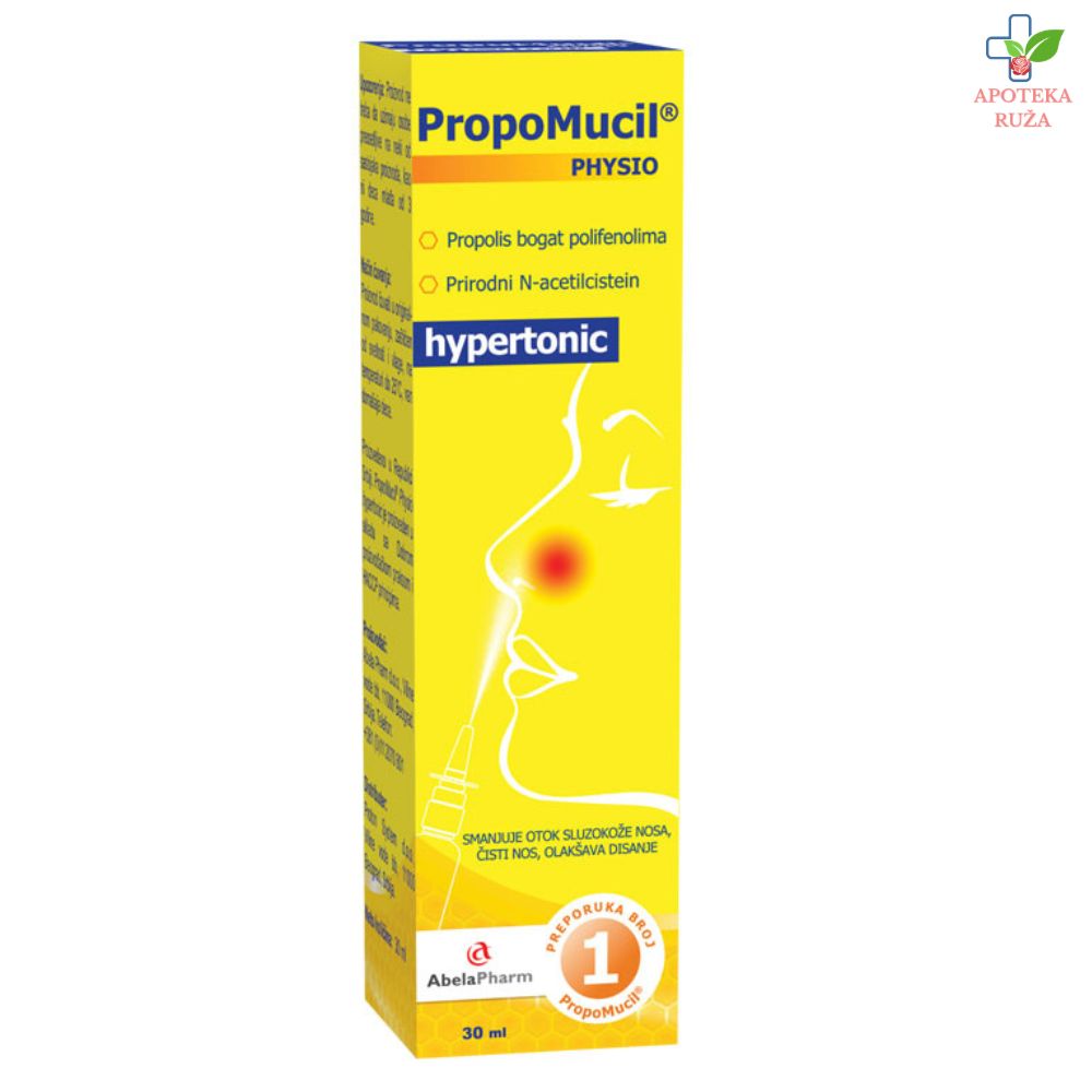 PropoMucil PHYSIO hypertonic fiziološki rastvor 30 ml