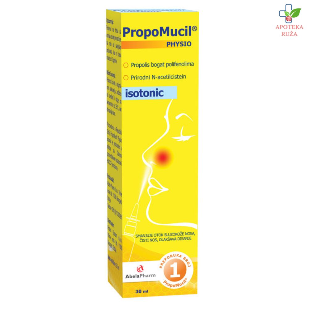 PropoMucil PHYSIO isotonic fiziološki rastvor 30 ml