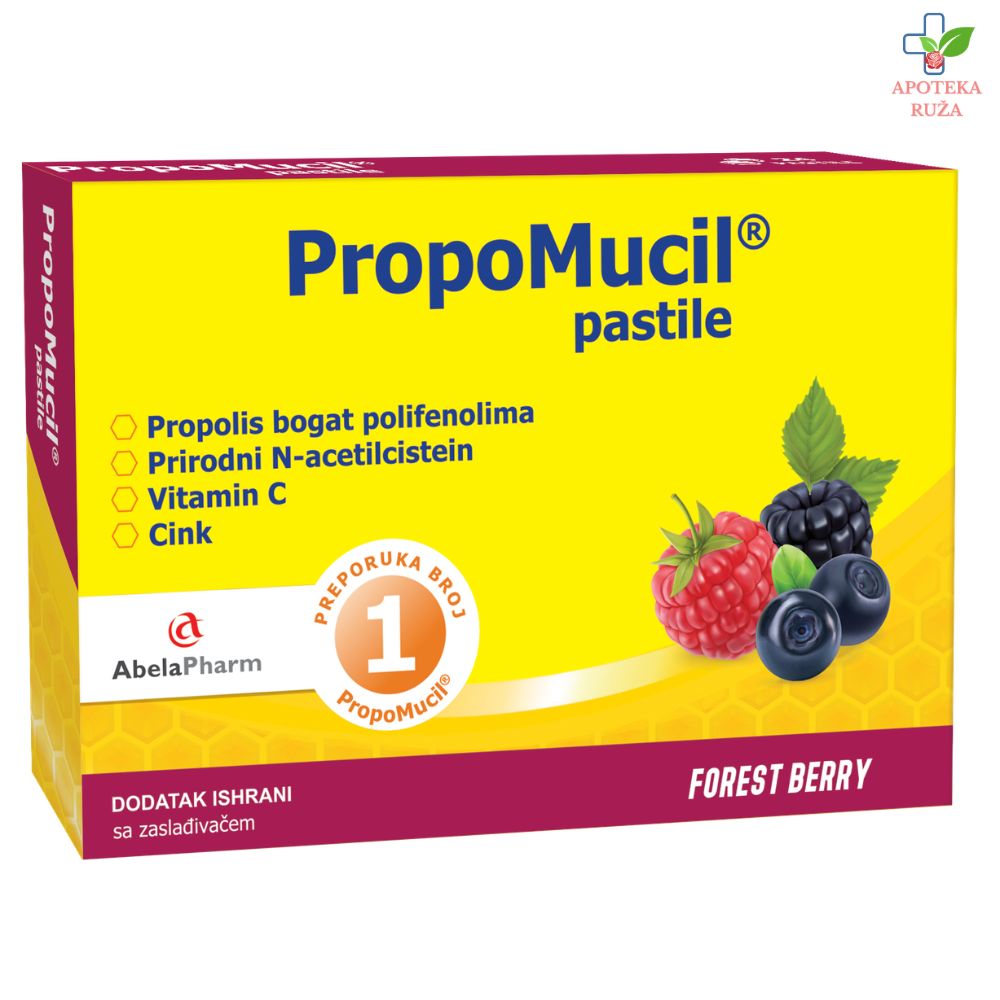 PropoMucil pastile šumsko voće 24 pastile