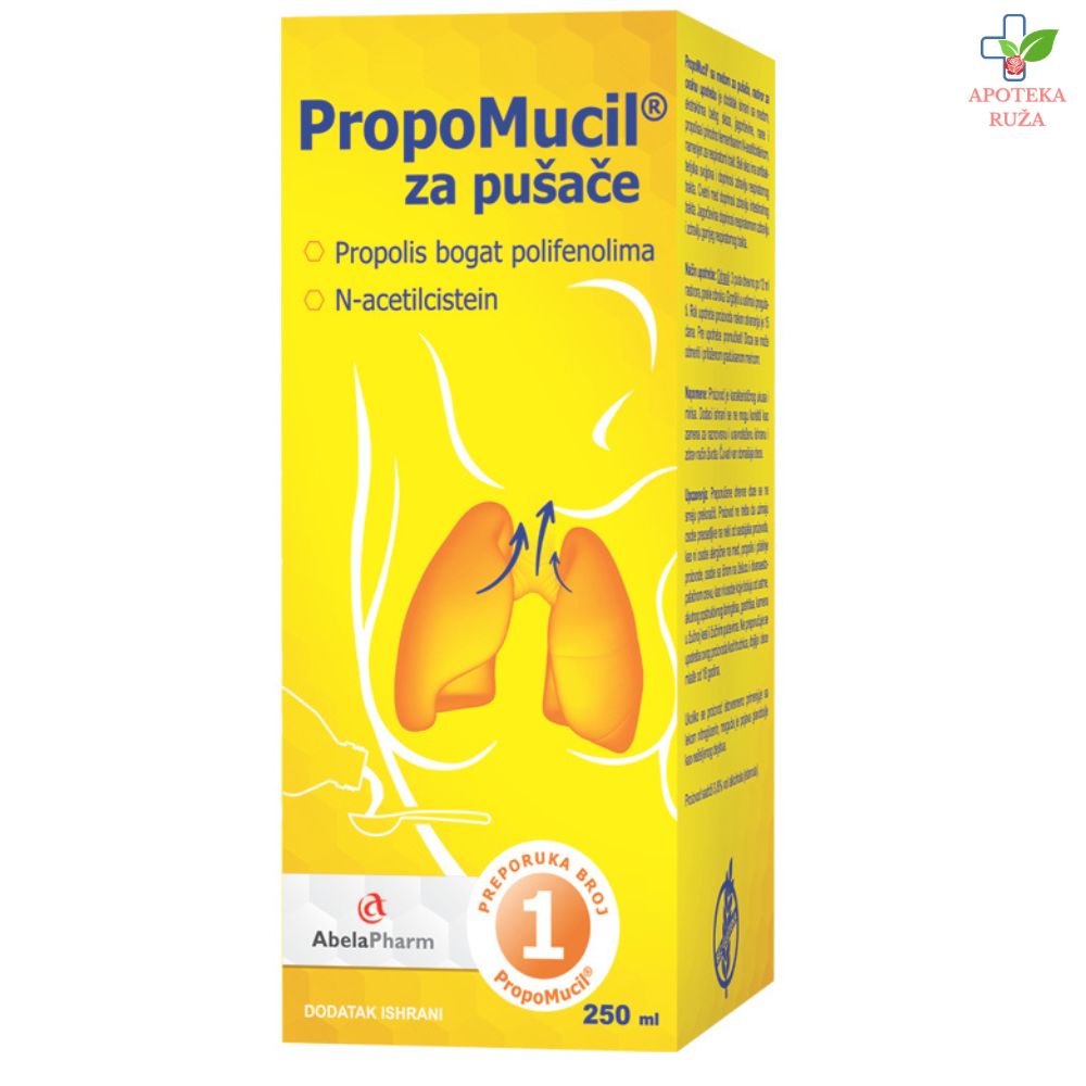 PropoMucil sa medom za pušače 250ml