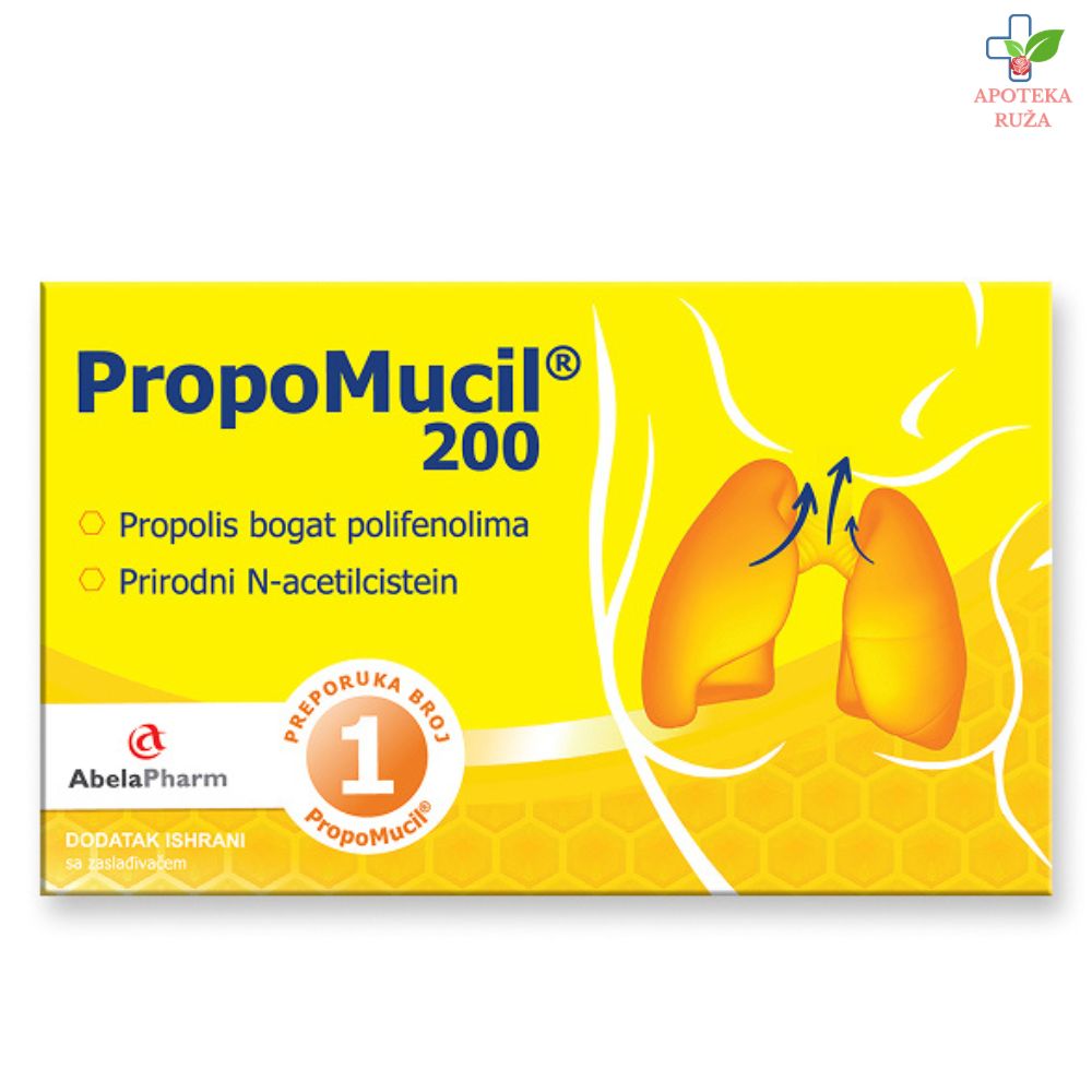 Propomucil prašak za razređivanje gustog sekreta 200 mg 10 kesica