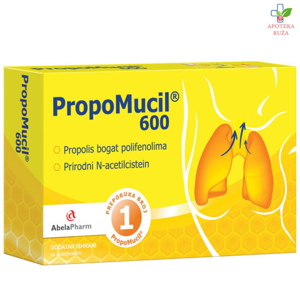 Propomucil prašak za razređivanje gustog sekreta 600 mg 5 kesica