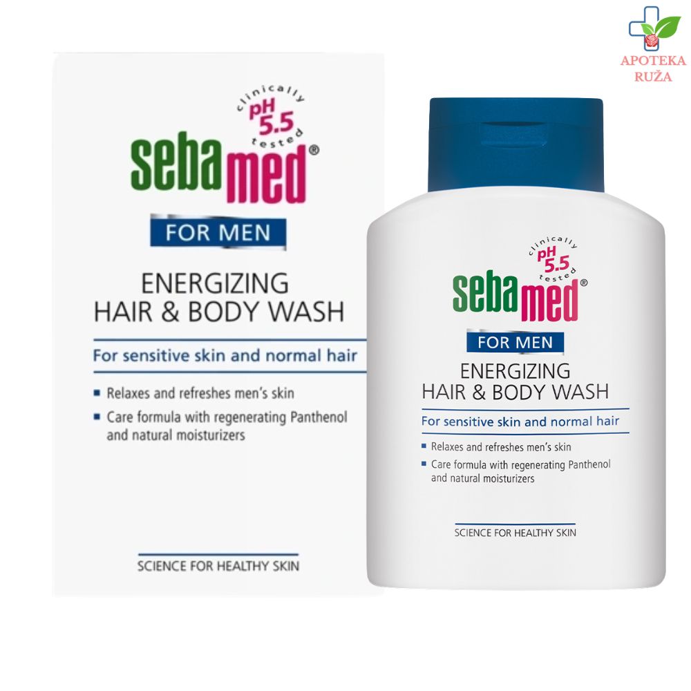 Sebamed gel za kosu i telo za muškarce 200 ml