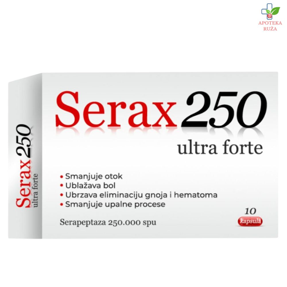 Serax Ultra Forte protiv otoka 250.000IU 10 kapsula