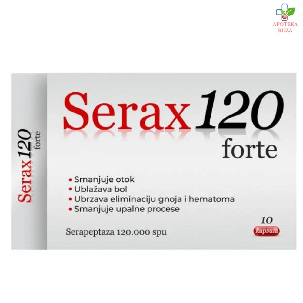 Serax Forte protiv otoka 120.000IU 10 kapsula