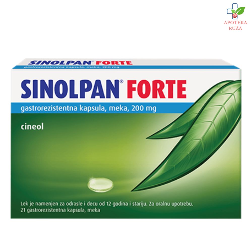 Sinolpan Forte protiv prehlade i zapušeog nosa 21 kapsula