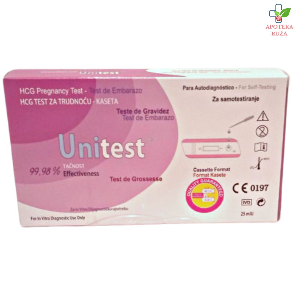 Unitest test za trudnoću KASETA