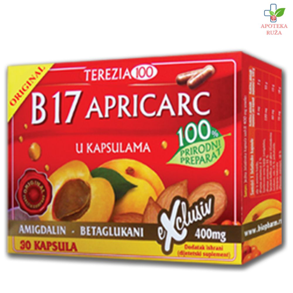 Vitamin B17 Apricars 30 kapsula