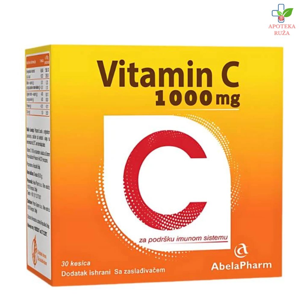 Vitamin C 1000 mg 30 kesica Abela Pharm
