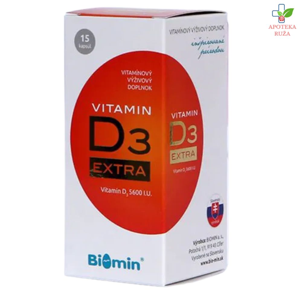 Vitamin D3 Extra 5600IU 15 kapsula