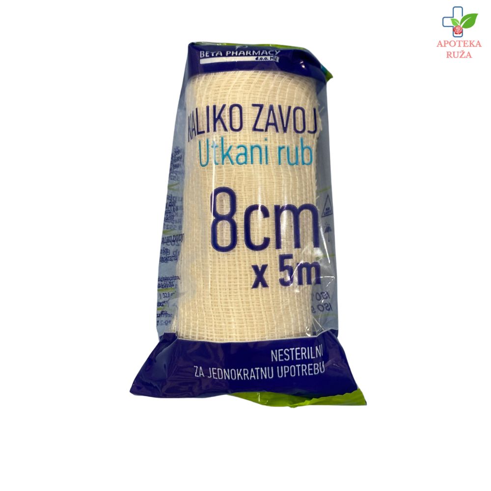 Zavoj Kaliko 8cm x 5m Beta 1 komad