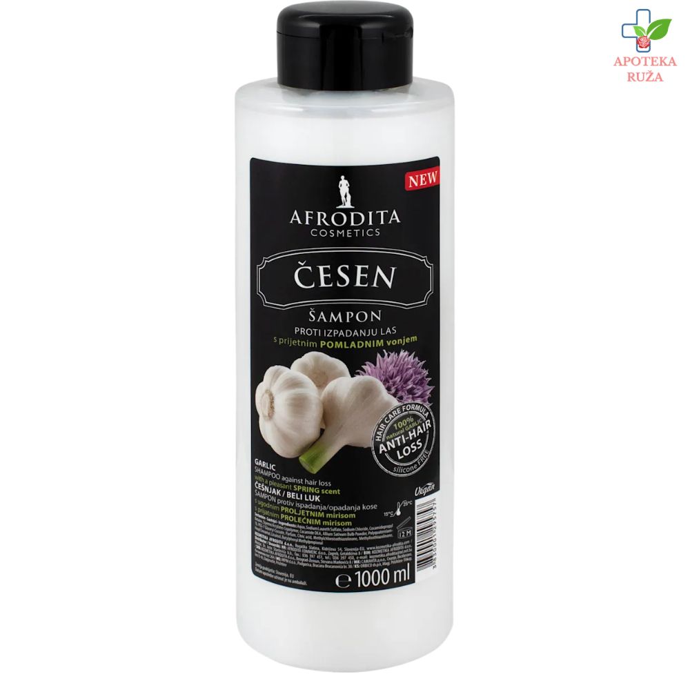 Afrodita šampon Beli luk 1L