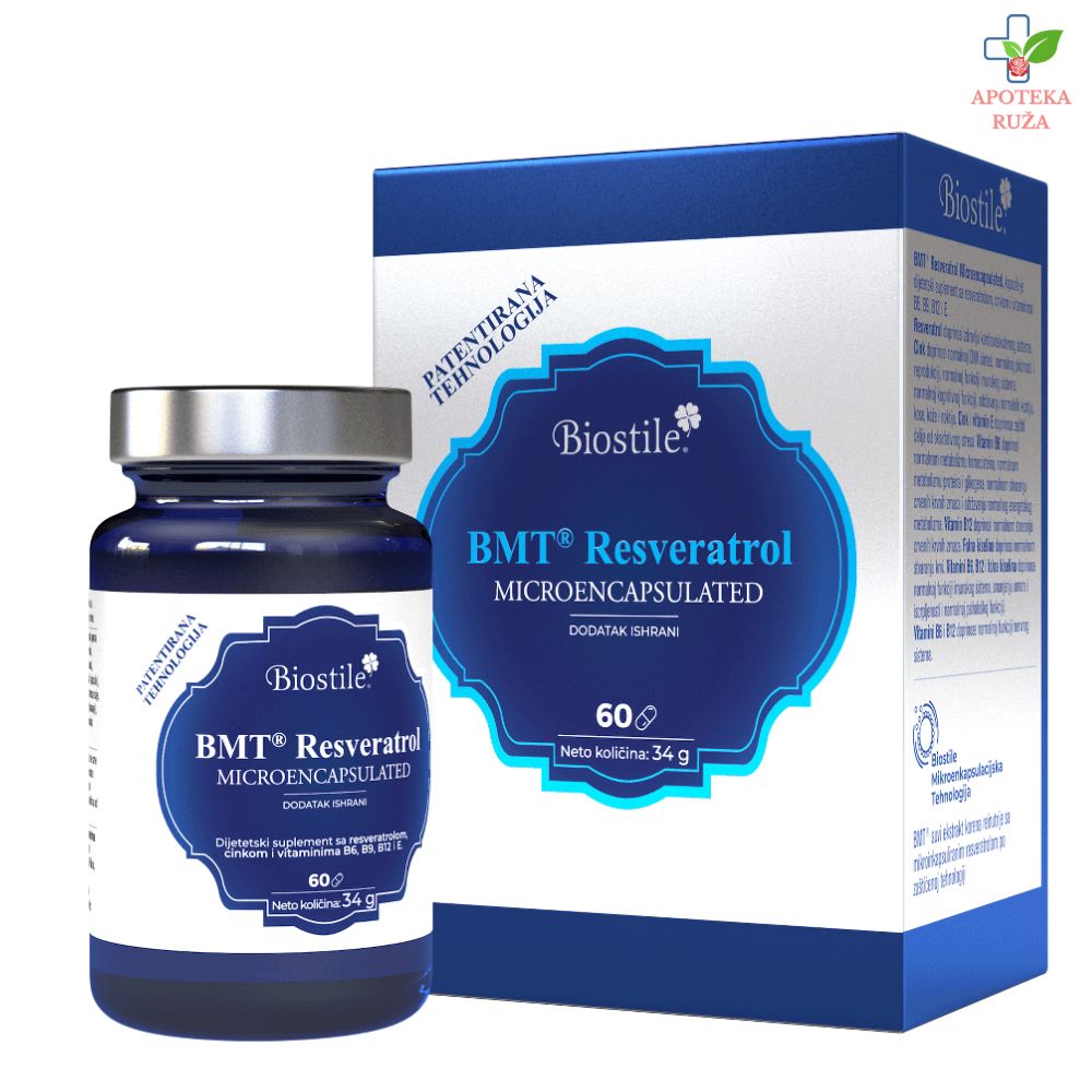 Biostile BMT Resveratrol 60 kapsula