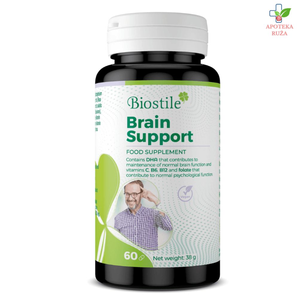 Biostile Brain Support za bolje pamćenje 60 kapsula
