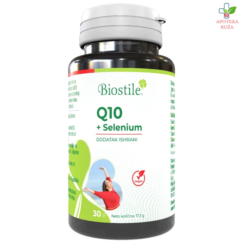 Biostile Koenzim Q10 i Selen 30 kapsula