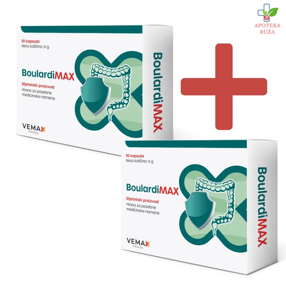 Boulardimax 10 kapsula 1+1 GRATIS