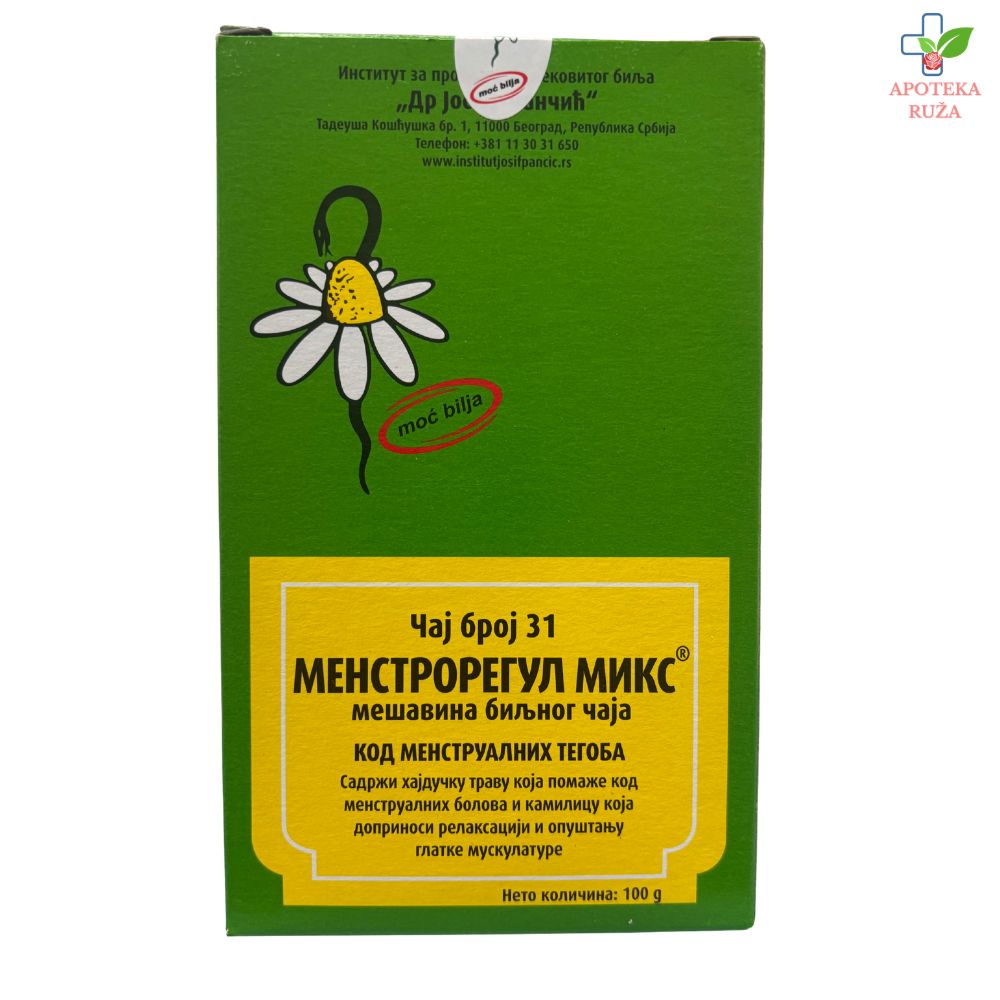 Čaj br. 31 za regulisanje menstrualnih ciklusa 100gr IJP