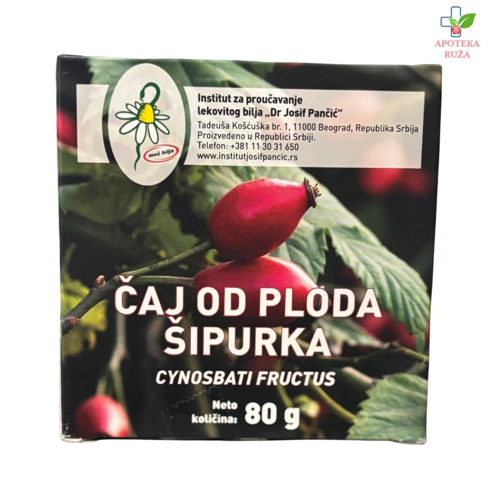 Čaj šipak plod 80gr IJP