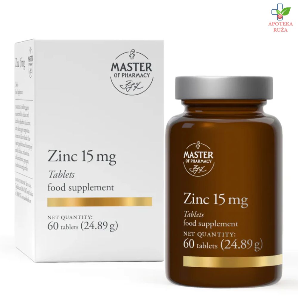 Cink 15mg 60 tableta Master of Pharmacy