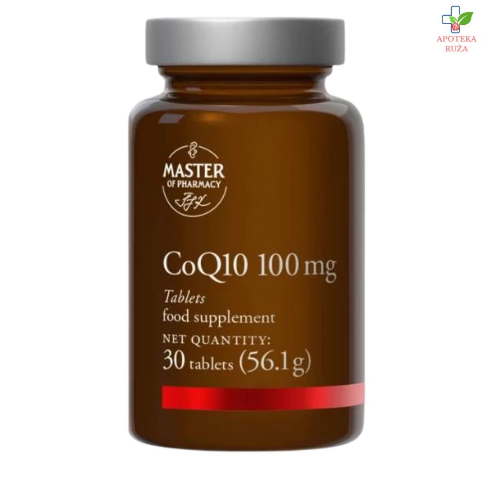 CoQ10 100 mg Plus 30 kapsula Master of Pharmacy
