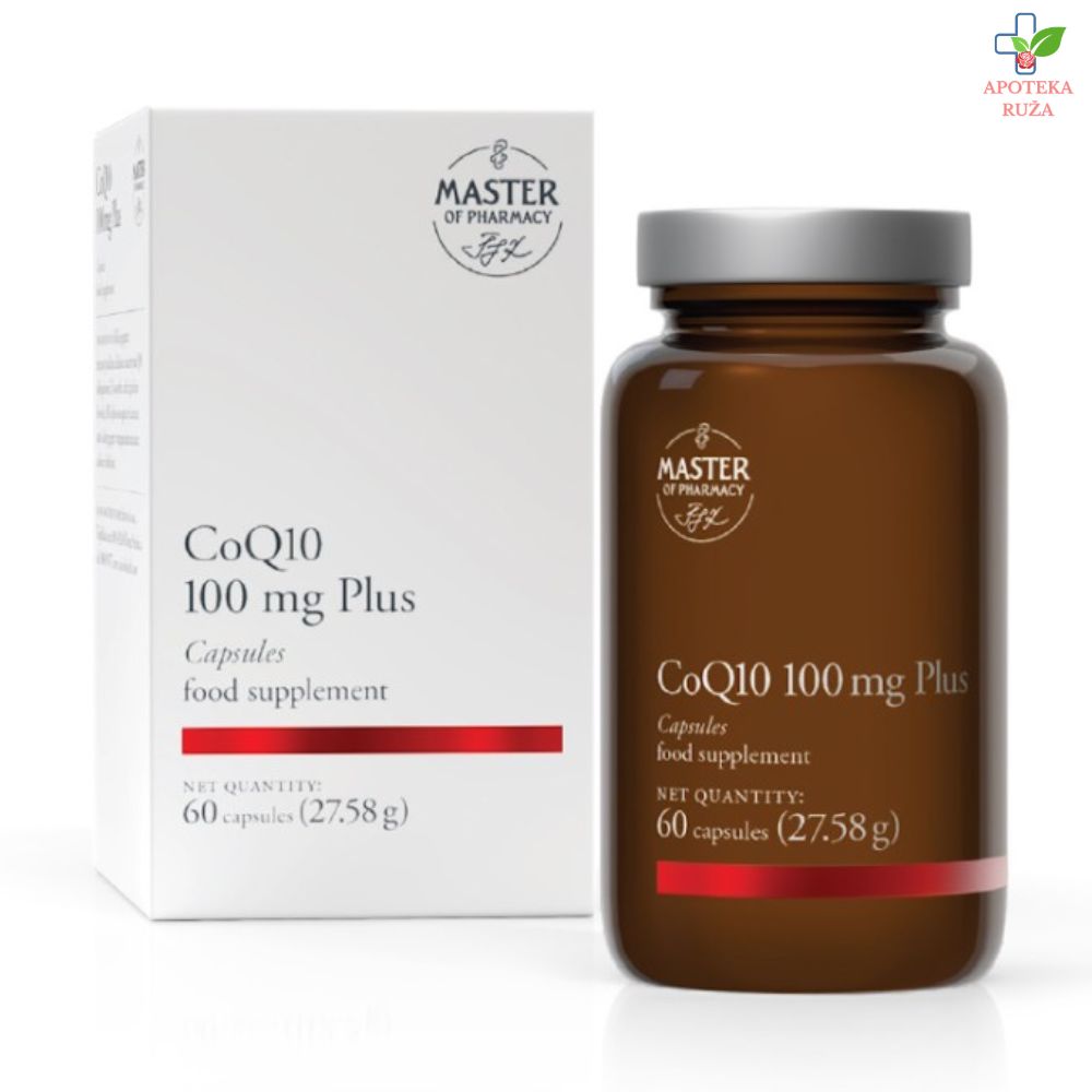 CoQ10 100 mg Plus 60 kapsula Master of Pharmacy